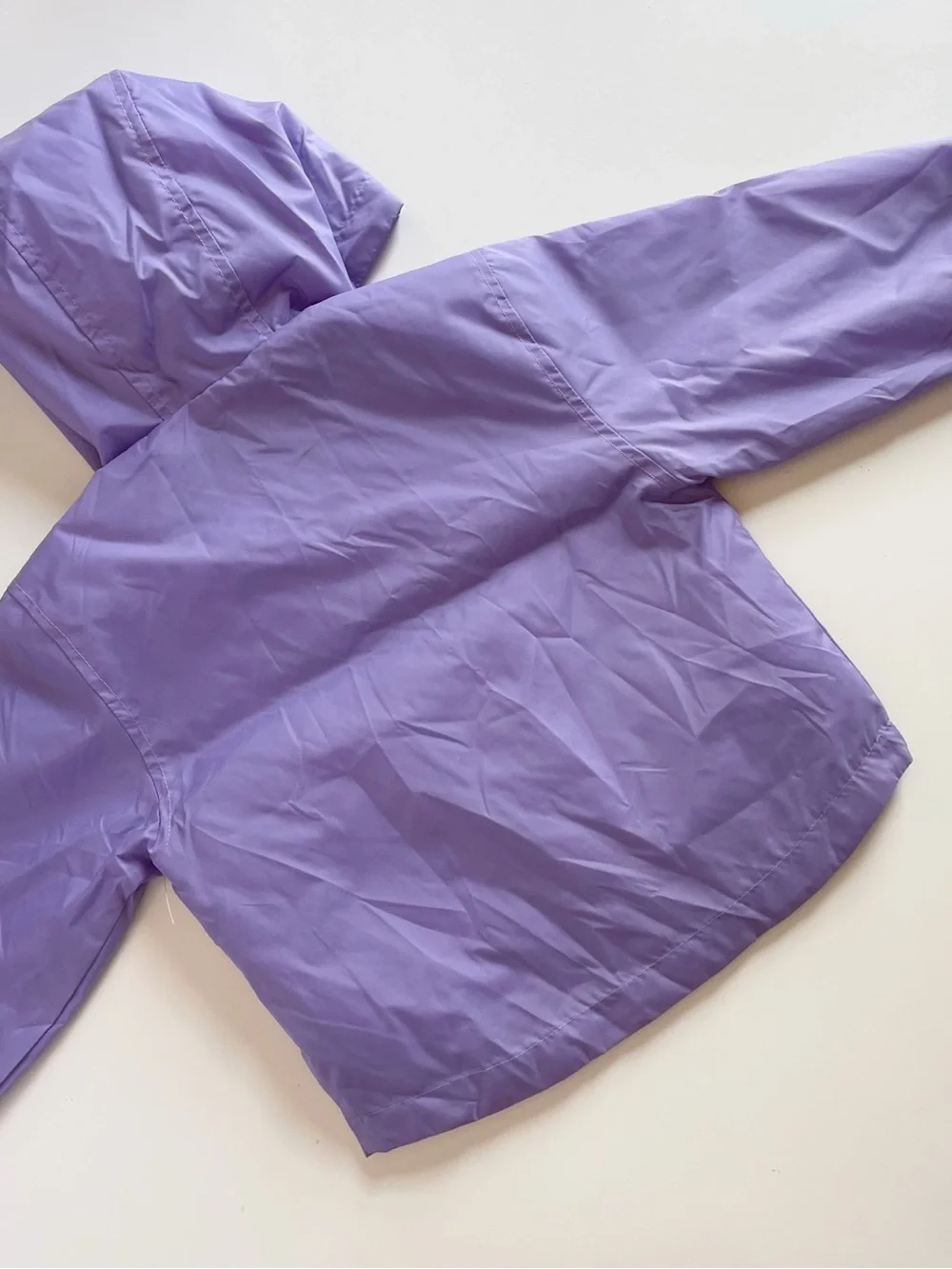 Oshkosh Lavender Purple Zip Up Hooded Windbreaker Jacket | 3T
